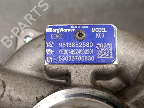 Turbocharger/Supercharger DS DS 7 Crossback (J4_, JR_, JC_) E-TENSE 225 (J4DGZU) | BP31915604M71 