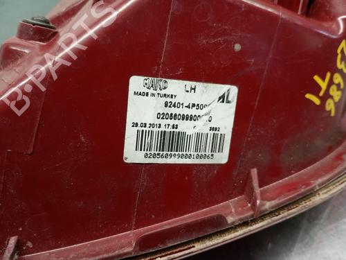Left taillight HYUNDAI i20 I (PB, PBT) 1.2 | BP29377709C34 