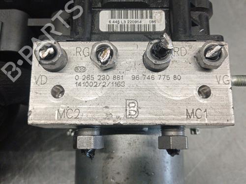 ABS pump PEUGEOT 3008 I MPV (0U_) 1.6 HDi 115 / BlueHDi 115 | BP26170106M43 