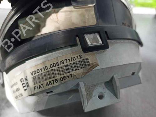 Instrument cluster FIAT MULTIPLA (186_) 1.9 JTD 105 (186AXB1A) | BP5287719C47 