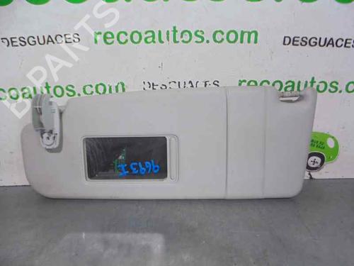 Used Left sun visor SKODA FABIA II (542) 1.2 (60 hp) 4563033