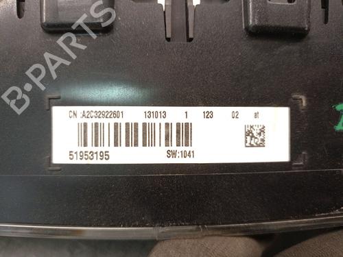 Instrument cluster FIAT 500L (351_, 352_) 1.3 D Multijet (199LXY1A, 199LXY11) | BP31940018C47 