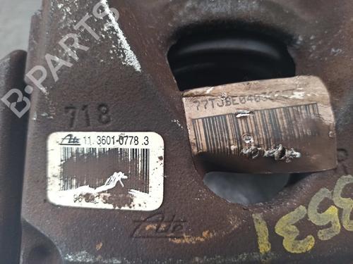 Right rear brake caliper PEUGEOT PARTNER Tepee 1.6 HDi | BP11617336M106 