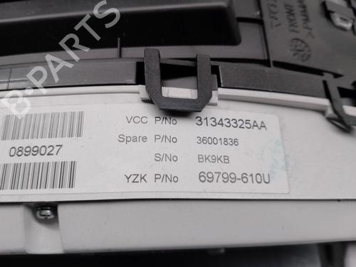 Instrument cluster VOLVO V60 I (155) D3 / D4 | BP16687693C47 