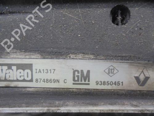 Intercooler OPEL VIVARO A Bus (X83) 2.5 DTI (F7, J7, A07) | BP9731845M30 