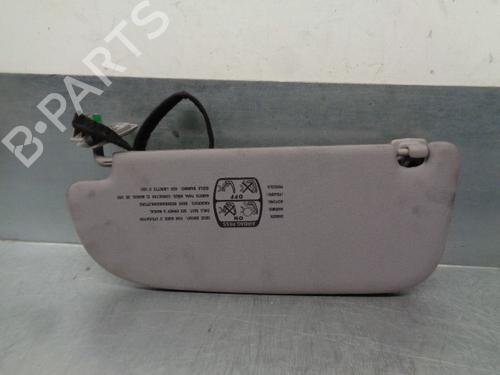 Right sun visor PEUGEOT 607 (9D, 9U) 3.0 V6 24V | BP9432915I2 