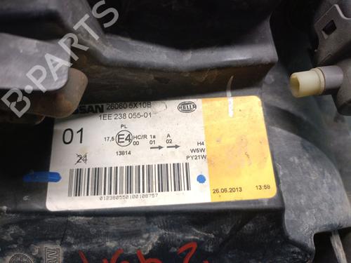 Left headlight NISSAN NAVARA NP300 (D40) 2.5 dCi 4WD | BP33422147C28 - Image 9