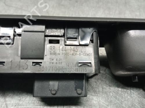 Left front window switch PEUGEOT 3008 I MPV (0U_) 1.6 BlueHDi 120 | BP29446376I27 