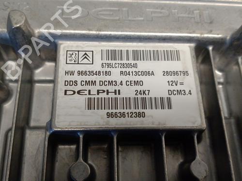 Computer motormanagement PEUGEOT 407 SW (6E_, 6D_) 2.0 HDi 135 | BP29260351M57 