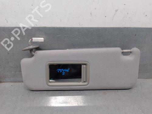 Venstre solskærm Venstre solskærm TOYOTA PRIUS Liftback (_W2_) 1.5 Hybrid (NHW20_, NHW20R) (112 hp) 35751361 35751361