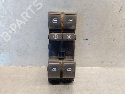 Used Left front window switch SEAT ALHAMBRA (710, 711) 1.4 TSI (150 hp) 29395464