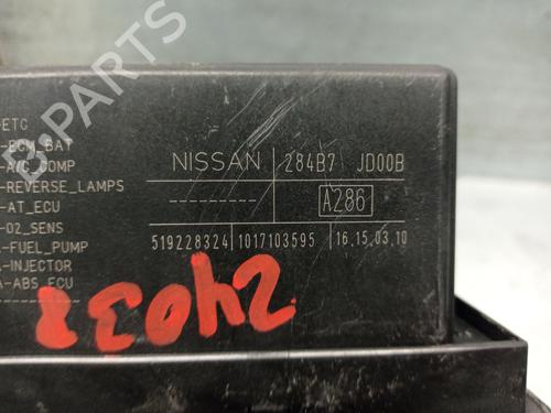 Fuse box NISSAN QASHQAI I (J10, NJ10) 2.0 dCi | BP30612852E1