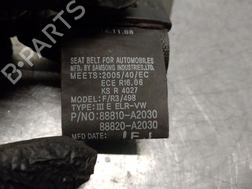 Front left seatbelt KIA PRO CEE'D (JD) 1.4 CVVT | BP33203711I26 - Image 4