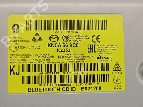 Electronic module MAZDA CX-5 (KF) 2.0 SKYACTIV-G | BP27638270M83  - Image 5