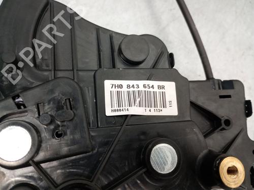 Rear right lock VW TRANSPORTER T5 Bus (7HB, 7HJ, 7EB, 7EJ) 1.9 TDI | BP29750184C99