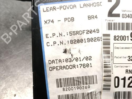 Fuse box RENAULT LAGUNA II (BG0/1_) 1.9 dCi (BG08, BG0G) | BP28132927E1 