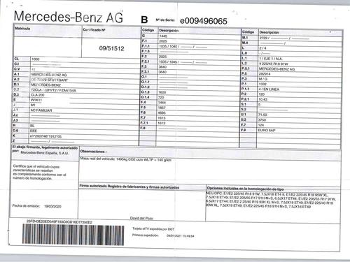 Front left panel MERCEDES-BENZ CLA Shooting Brake (X118) CLA 200 (118.687) | BP25240102C58  - Image 7