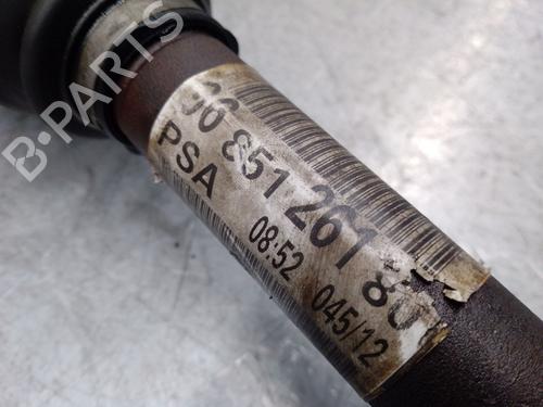 Right front driveshaft PEUGEOT 5008 (0U_, 0E_) 2.0 HDi 150 / BlueHDi 150 | BP30193146M39 