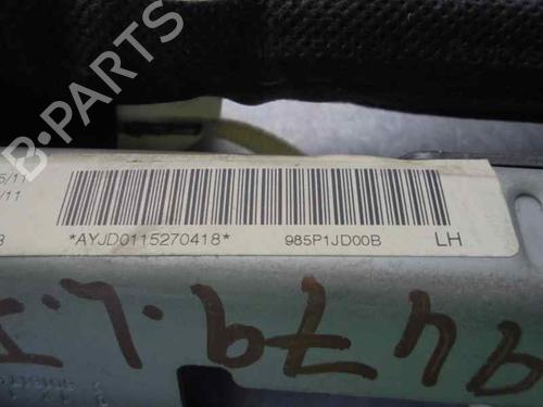 Left curtain airbag NISSAN QASHQAI / QASHQAI +2 I (J10, NJ10, JJ10E)  | BP4562949C11 