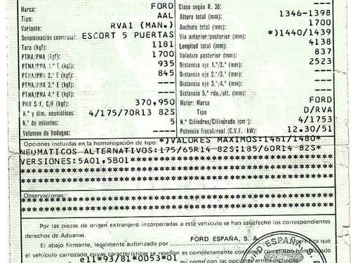 Gearbox FORD ESCORT VI (GAL, AAL, ABL)  | BP2114416M3 