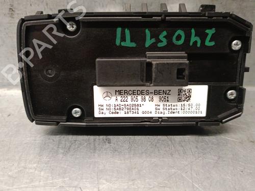 Left rear window switch MERCEDES-BENZ S-CLASS (W222, V222, X222) S 560 e (222.173) | BP31065621I29