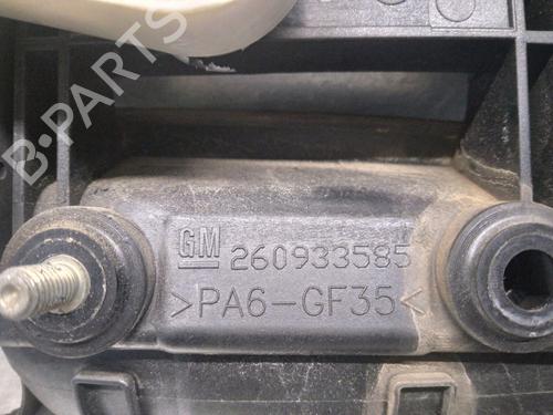 Front left exterior door handle OPEL ZAFIRA A MPV (T98)  | BP13548512C128 