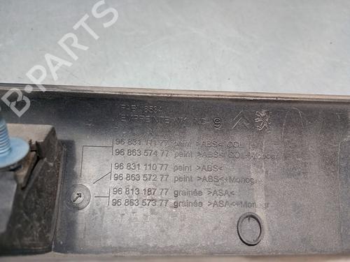 Tailgate handle PEUGEOT PARTNER Box Body/MPV 1.6 HDi 16V | BP29583773C132 