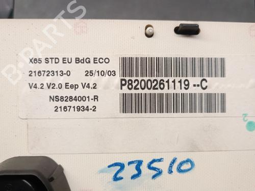 Cockpit RENAULT CLIO II (BB_, CB_) 1.2 (BB0A, BB0F, BB10, BB1K, BB28, BB2D, BB2H, CB0A,... | BP28726149C47 