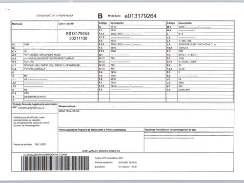 Radio TOYOTA COROLLA Saloon (_E21_) 1.8 VVTi Hybrid (ZWE211, MZEA12) | BP32454760E6 