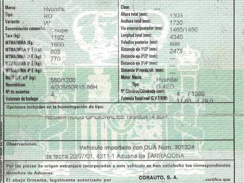 Gearbox HYUNDAI COUPE I (RD) 1.6 i 16V | BP8260358M3 
