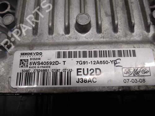 Engine control unit (ECU) FORD MONDEO IV (BA7) 1.8 TDCi | BP10902585M57 