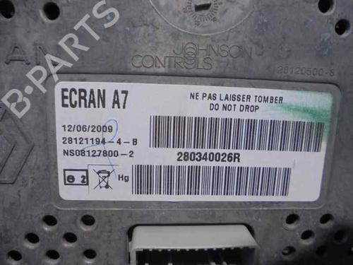 Display monitor RENAULT LAGUNA III Grandtour (KT0/1) 3.0 dCi (KT03, KT13) | BP12129391C48 