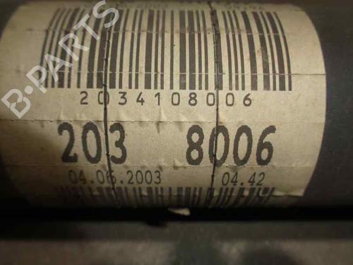 Driveshaft MERCEDES-BENZ C-CLASS (W203) C 220 CDI (203.008) | BP6057528M37 