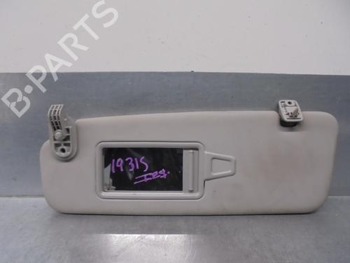 Used Left sun visor Left sun visor 16296757 16296757
