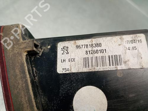 Left taillight PEUGEOT 308 II (LB_, LP_, LW_, LH_, L3_) 1.2 THP 130 | BP29424792C34 