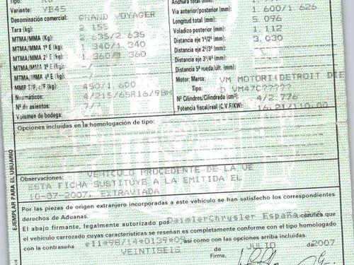 Grille CHRYSLER GRAND VOYAGER V (RT) 2.8 CRD | BP32404768C40 