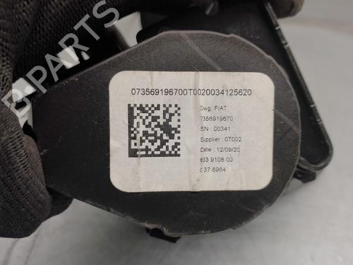 Rear right seatbelt FIAT TIPO Hatchback (356_, 357_) 1.4 LPG (356HXF1B) | BP16934992I28 