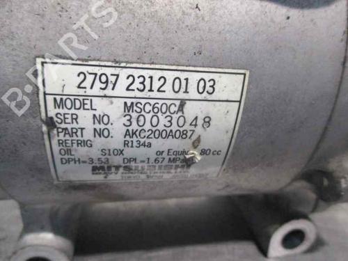 AC compressor TATA INDIGO MARINA (4_V2) 1.4 DICOR | BP12129257M34 