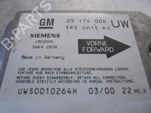 ECU airbags OPEL ASTRA G Coupe (T98) 1.8 16V (F07) | BP2334219M53 