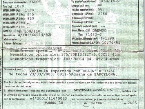 Electronic module CHEVROLET AVEO / KALOS Hatchback (T200) 1.4 | BP33203784M83 - Image 6