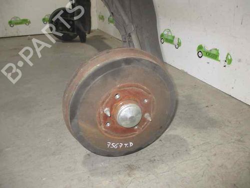 Rear axle CITROËN NEMO Box Body/MPV (AA_) 1.4 HDi | BP2058142M2 