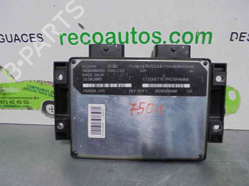 Used Engine control unit (ECU) PEUGEOT PARTNER Box Body/MPV (5_, G_) 1.9 D (69 hp) 2120650