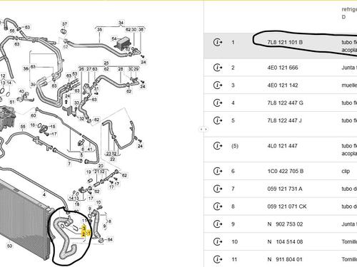 Pipe AUDI Q7 (4LB) 3.0 TDI quattro | BP32363206M125 - Image 5