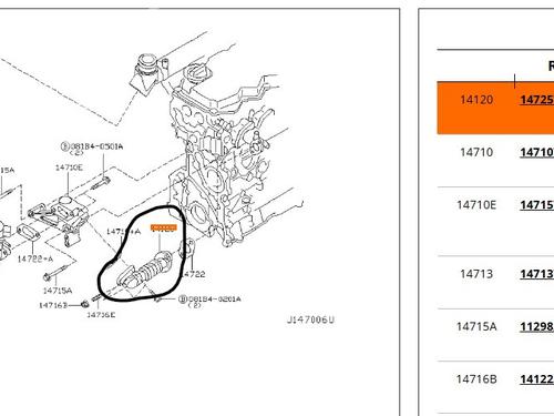 Pijp NISSAN PICK UP (D22) 2.5 Di | BP30885881M125