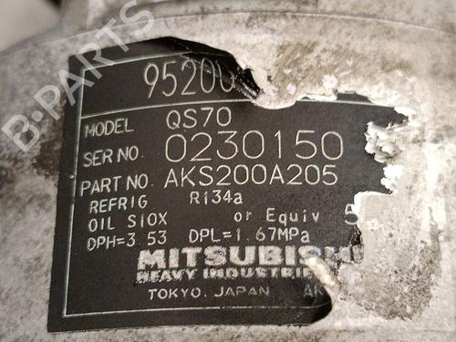 AC compressor SUZUKI SWIFT IV (FZ, NZ) 1.2 (AZH412, ZC72S) | BP37447304M34 - Image 8