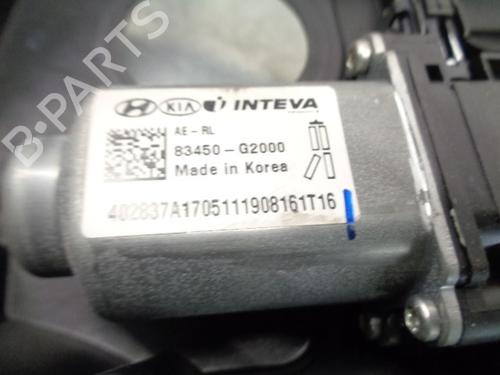Rear left window mechanism HYUNDAI IONIQ (AE) 1.6 GDI Hybrid | BP13895860C24 