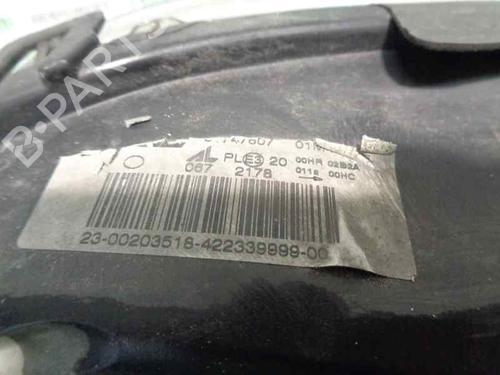Left headlight FIAT MULTIPLA (186_) 1.9 JTD 115 | BP5964110C28 