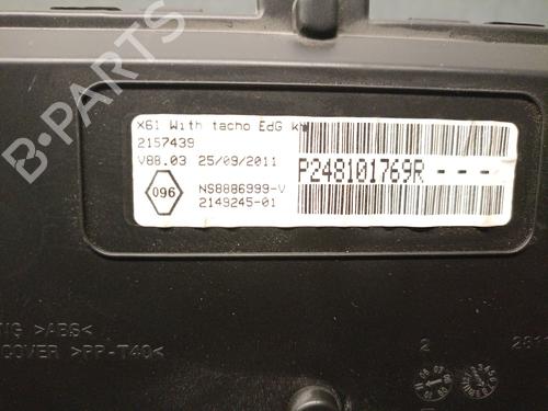 Instrument cluster RENAULT KANGOO / GRAND KANGOO II (KW0/1_) 1.5 dCi 85 (KW0K, KW0L, KW0B) | BP31538610C47 
