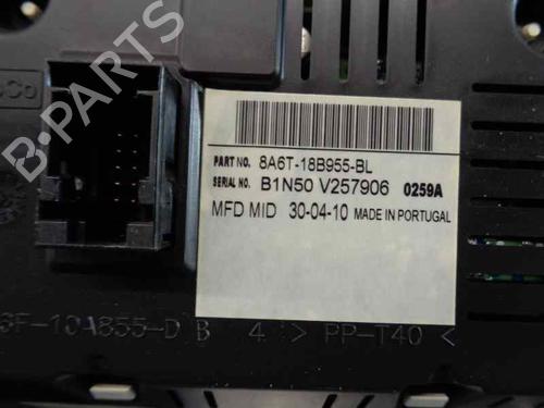 Display monitor FORD FIESTA VI (CB1, CCN) 1.6 TDCi | BP7259152C48 