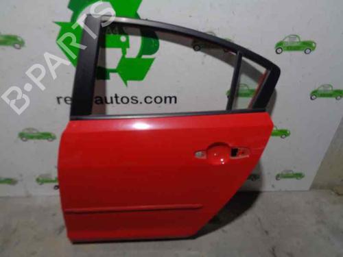 Left rear door MAZDA 3 Saloon (BK) 2.0 MZR-CD (BK12) BNYV7302XB | ROJA | 4 | PUERTAS